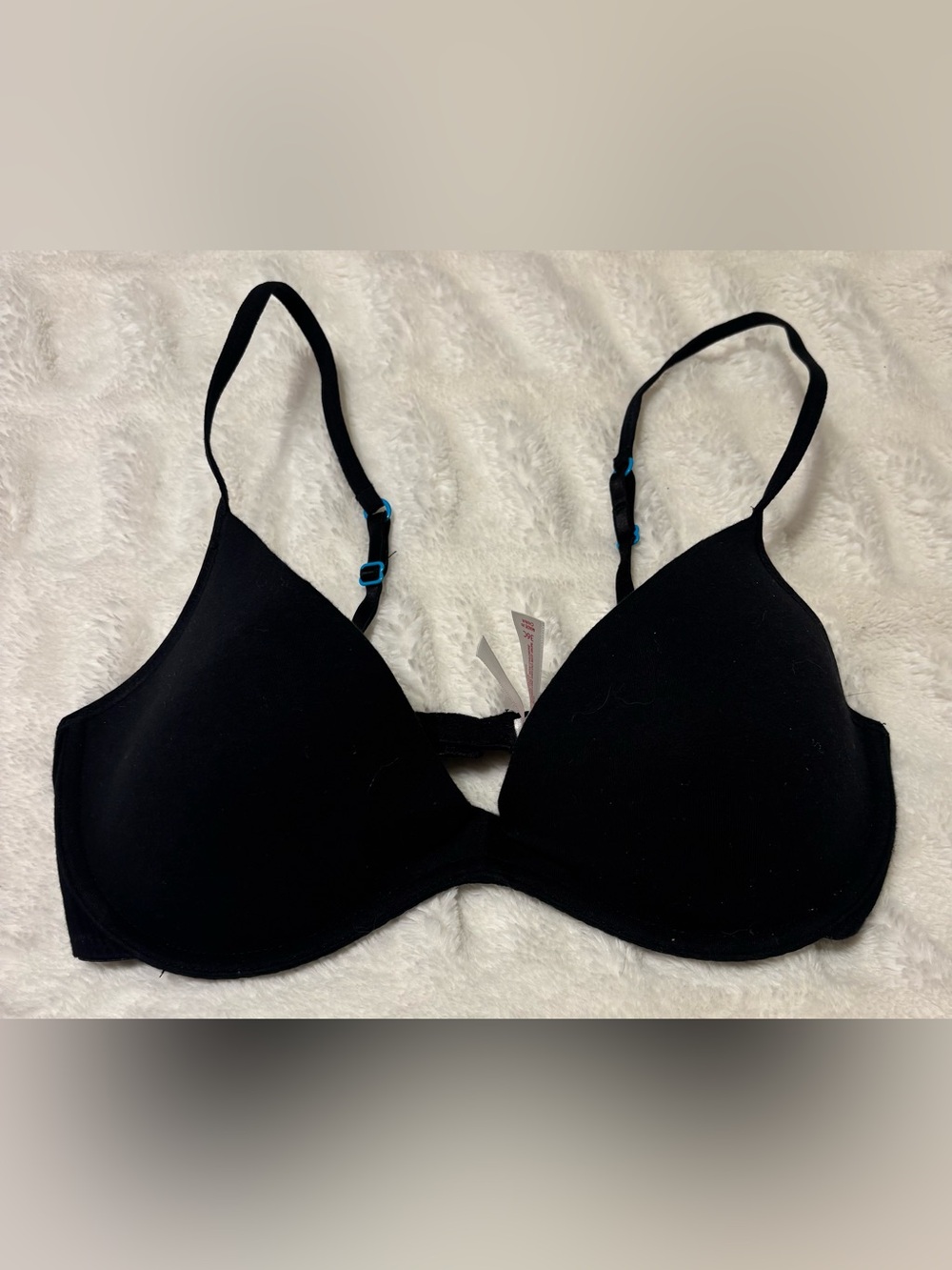 Xhilaration Black T-Shirt Bra with Light Padding